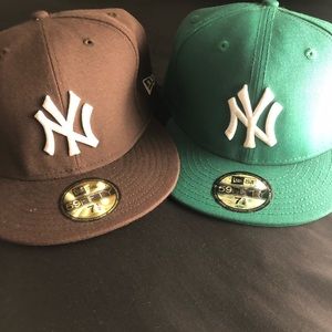 New York Yankees Fitted Cap Bundle!